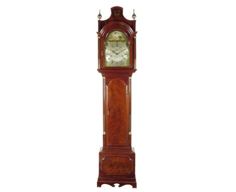 A George III mahogany musical automaton longcase clock by Joseph Miles of Shaftesbury, the eight day five pillar three train 