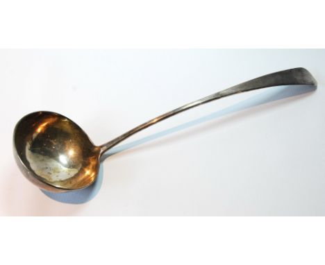 Silver soup ladle, Edinburgh 1801, 6½oz.