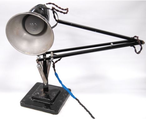 Angle poise lamp by Herbert Terry.
