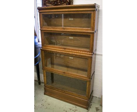 GLOBE WERNICKE BOOKCASE, to match previous lot, 156cm H x 87cm x 33cm.