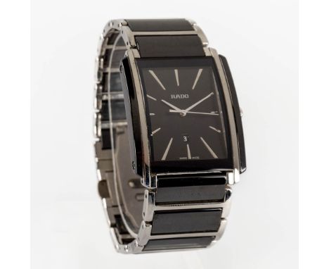 Rado Integral, a men's wristwatch, original box.Dimensions:(W:3,1 x H:4,1 cm)