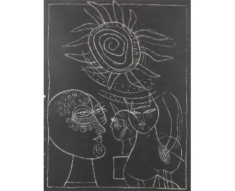 CORNEILLE (1922-2010) a lithographEpreuve D'Artiste, 15/251978.&nbsp;Dimensions:(W:49 x H:64 cm)