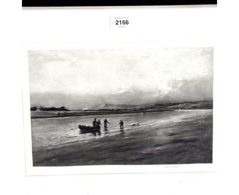 2 etchings by Frank Short and Malcolm Osborne, both signed in pencil, framed (2)Good condition 