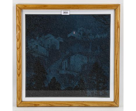 Dan McCarthy, screenprint, "All Alone Is All We Are", signed in pencil, no. 362/555, image 41cm x 41cm, framedVery good condi