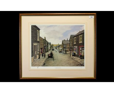 Tom Dodson 1914 - 1991 Ltd and Numbered Edition Colour Print - Titled ' A Carriage for Two ' This Print Is No 642 of 850. Mou