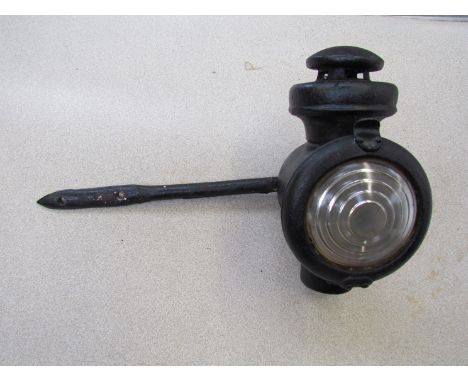 A carriage lamp with bracket