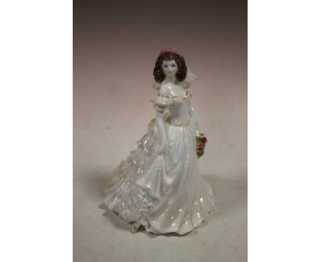 A ROYAL WORCESTER GOLDEN MOMENTS 'WEDDING DAY' FIGURE