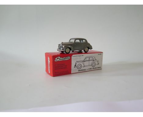 Somerville 1:43 No. 149 Vauxhall L-Type Velox 1949 Metallic Grey, boxed