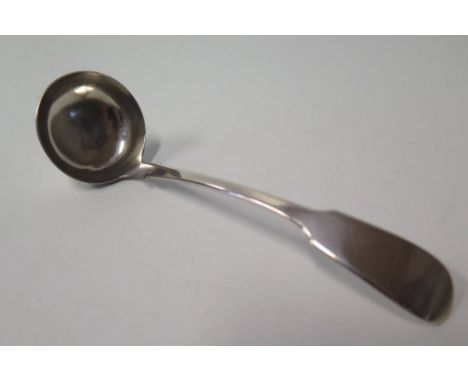 A George IV Scottish Silver Sauce Ladle, Edinburgh 1827, Andrew Wilkie, 30 g, 15.5 cm