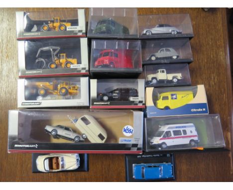 A Selection of Scale Model Cars including Motorart