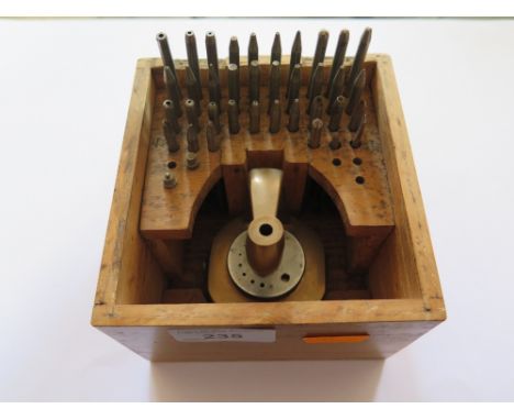 A Watchmaker's Inverting Staking Tool Set
