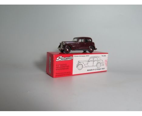 Somerville 1:43 Rover P-2 (6 light) 1937 Maroon, boxed