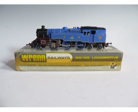Wrenn OO/HO Locomotive W2246 2-6-4 Tank C.R. Blue Steam Engine, boxed