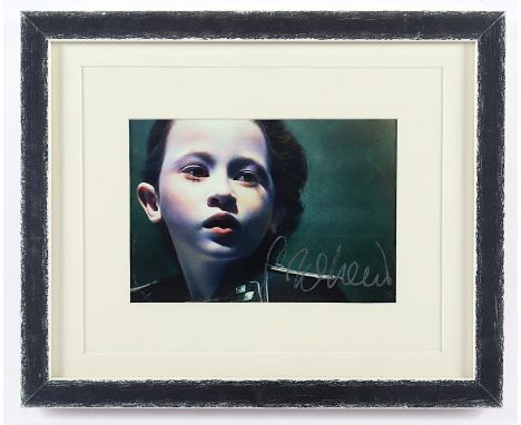 HELNWEIN, Gottfried, "The Murur of the innocents", Foto der Ausstellung, Koblenz 2021, 13 x 17, signiert, R. 