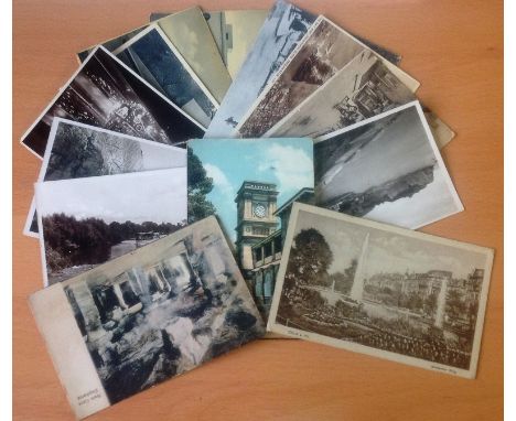 Worldwide post card collection 85 items some franked , some vintage, some seaside humour. Good condition 