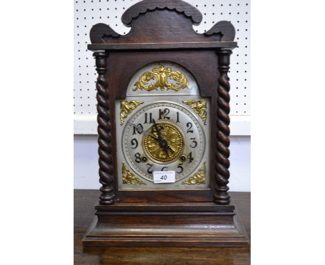 A late 19th century mantel clock, c.1890