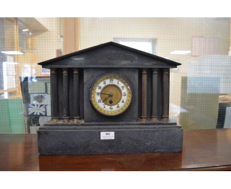 Victorian Slate Mantel Clock