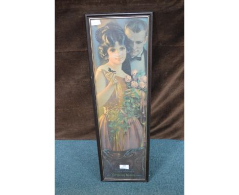 1925 Pompeian Beauty Advertising Poster