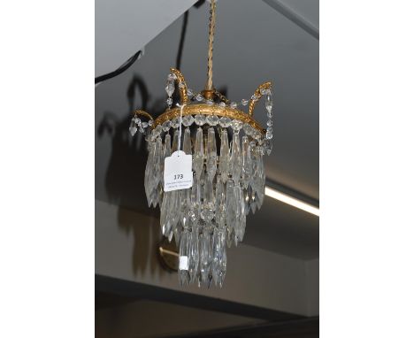 Crystal Drop Chandelier