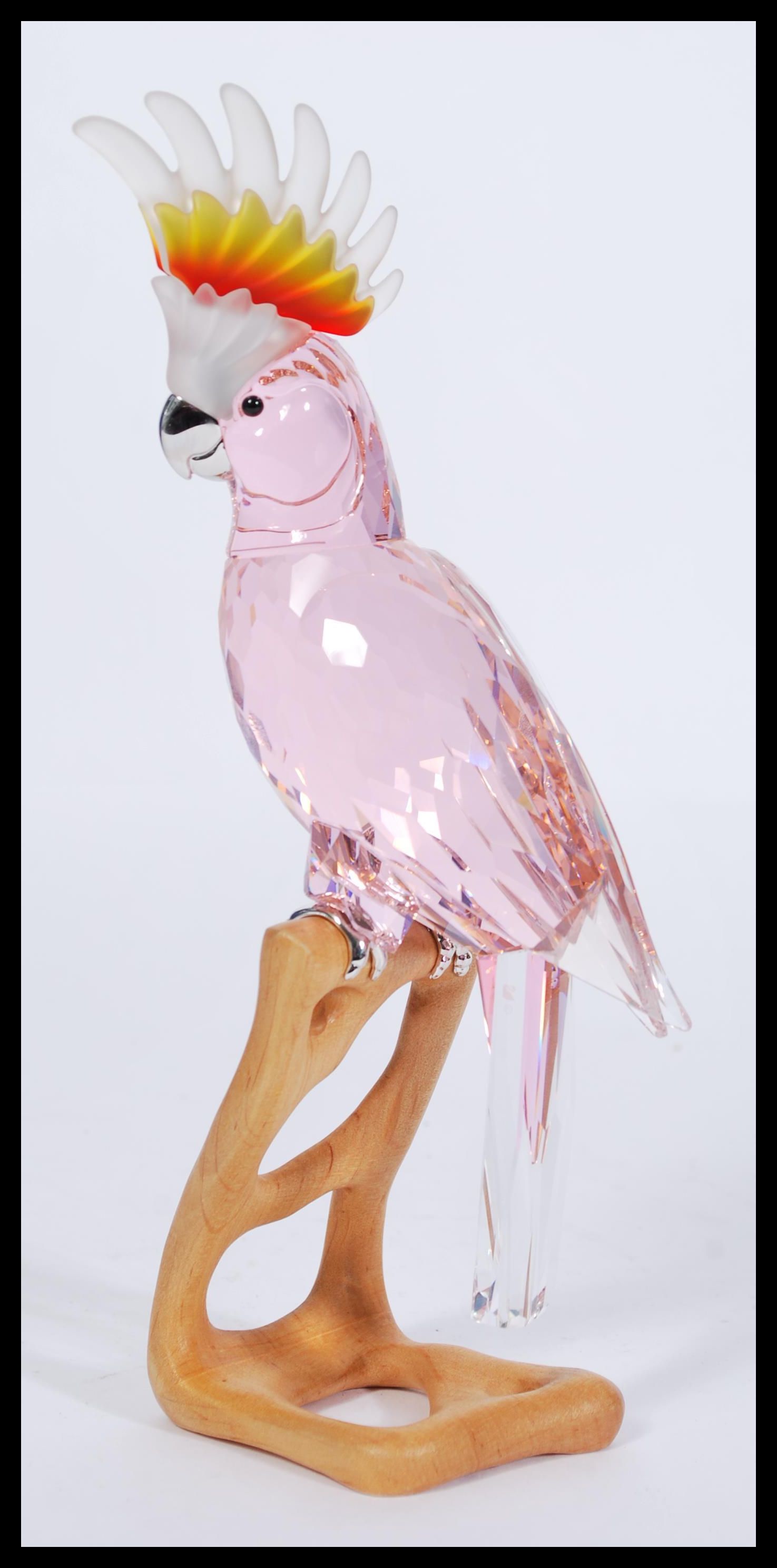 Swarovski large multifaceted crystal figure from The Birds Of Paradise