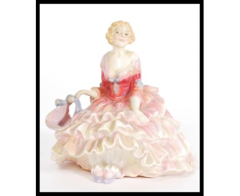 A vintage early 20th Century Royal Doulton ceramic figurine entitled Tildy, HN1575. Stamped to base. Measures 13cm high.&nbsp