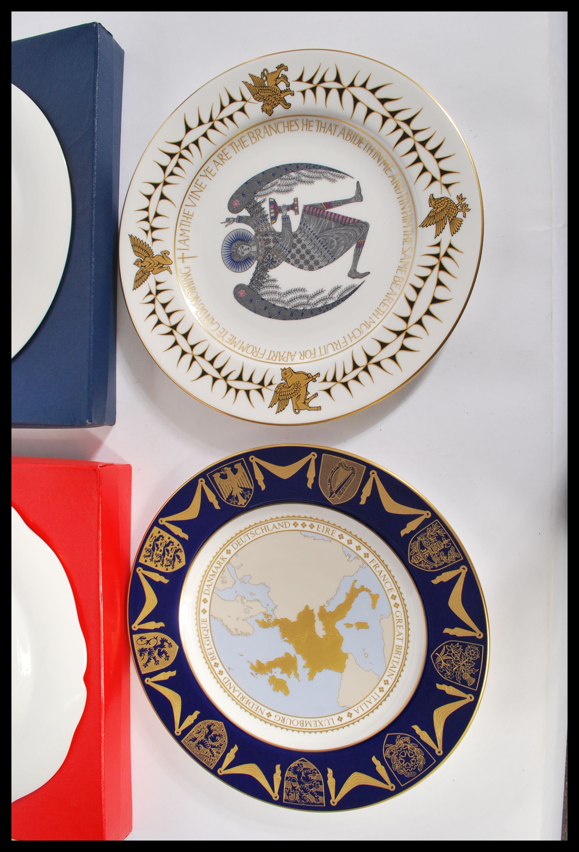 A selection of Spode commemorative plates a commemorative plate for the