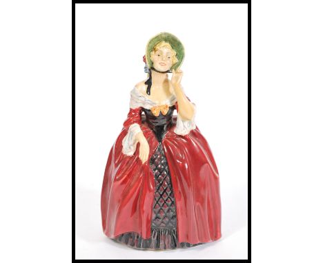 A Royal Doulton large ceramic figure entitled Margery HN1413. Stamped to base. Measures 28cm high.&nbsp;