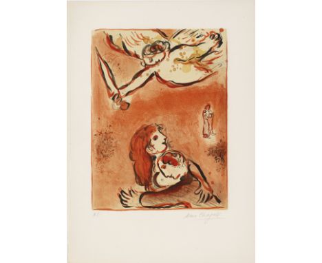 Marc Chagall (1887-1985)Le Visage d'Israël, from 'Dessins Pour La Bible'  (Mourlot 231) Lithograph printed in colours, 1960, 