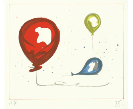 Claes Oldenburg (Swedish/American, born 1929)Balloons, from 'The Landfall Press 30th Anniversary Portfolio' Lithograph printe