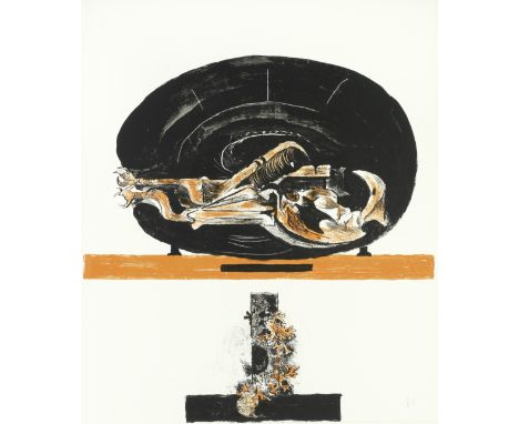 Graham Sutherland O.M. (British, 1903-1980)Five Lithographs (Tassi 116, 157) 'Rock Forms', on wove, initialled in pencil, wit