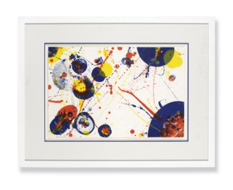 Sam Francis (American, 1923-1994)Plate 7, from 'Pasadena Suite' (L63; SF-71) Lithograph in colours, 1963, on Rives BFK, signe