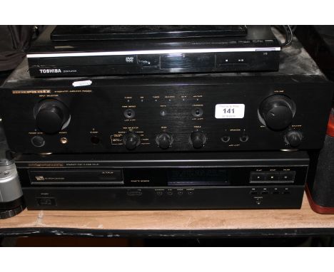 A Marantz integrated amplifier PM4200, together with a CD-41 compact disk player
