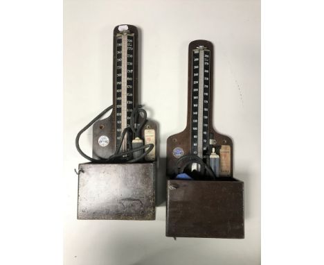 Two vintage Accoson blood pressure cuffs 