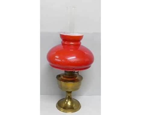 An oil lamp 