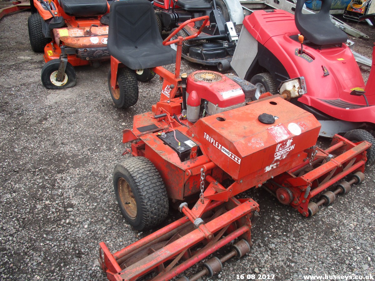 MORRISON TRIPLEX MOWER Note Buyers Premium is 12.00 capped at £300.00