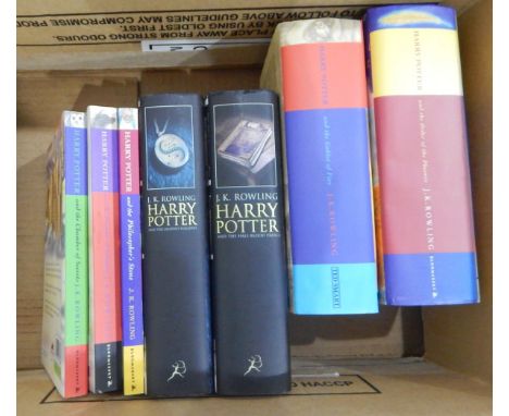 Rowling, J K "Harry Potter and the Philosopher's Stone", Bloomsbury paperback"The Chamber of Secrets", paperback"The Prisoner