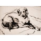 Athena Andrade, A group of dog etchings signed in pencil, etchings, various sizes, (5)