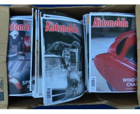 The Automobile - a complete set of bound magazines: years 1990-2007, also 1983 and 1988; also a large box of unbound magazine