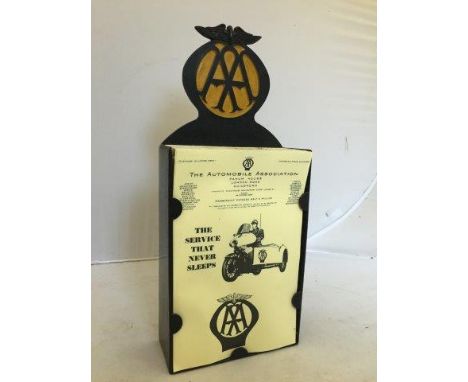 An AA bakelite leaflet dispenser.