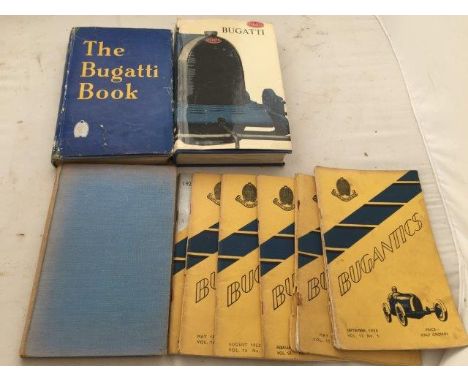 The Bugatti Book compiled by Barry Eaglesfield, Bugatti by H.G. Conway, published by Foulis, with dust jacket, first publishe