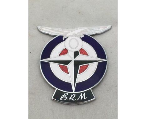 A BRM enamel badge, in excellent condition. 