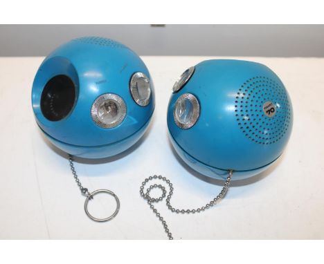 Two Panasonic R-70 vintage radios. Working