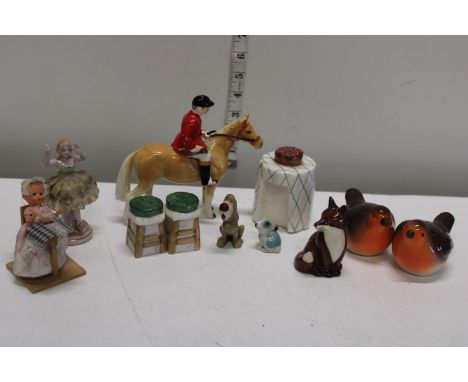 A job lot of assorted ceramic items 