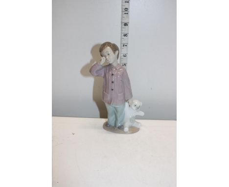 A vintage Nao figure 