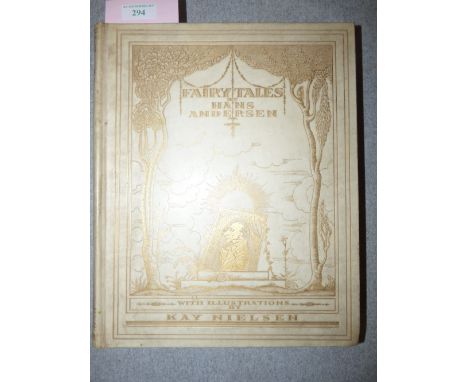 'Fairy Tales' by Hans Anderson, published by Hodder and Stoughton 1924, signed by the Illustrator Kay Nielsen, limited editio