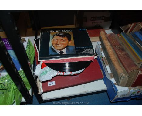 A quantity of LP's inc Dean Martin, etc 