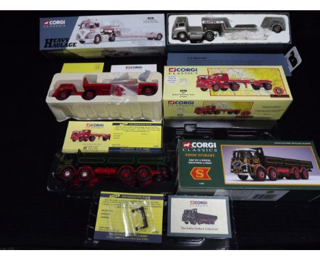 3 x Corgi Classics Commercials. 13501 Heavy Haulage series G.C. Munton Foden S21 'Mickey Mouse' Articulated Low Loader Limite