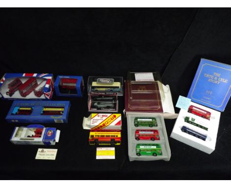 Die-cast Bus Collectors. 3 x Corgi - Promod C675/17 PMT Promotional model, Number 28 to 'Newcastle' under Lyme 'via Stoke'(mo