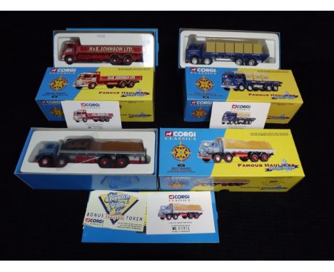 3 x Corgi 'Famous Hauliers Around Britain' series. All Three Limited Edition's of 5,100. Commercial Vehicles. 14001 Beresford