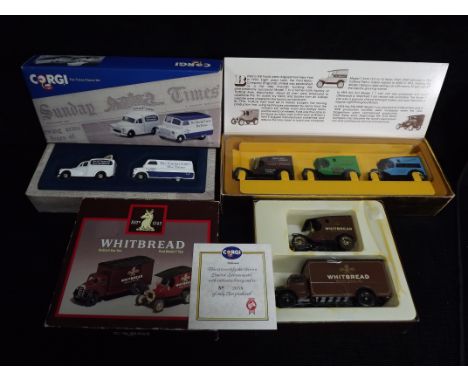 3 x Corgi Vehicle Sets. Transport of the '30's - 3 x Model T Fords(Italian/European import), 97740 Times Classic Set and D94/